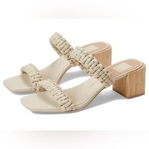 Dolce Vita Zeno Braided Block Heel‎ Sandals Size 9